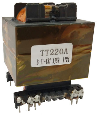 EE55-1 উচ্চ ক্ষমতা উচ্চ ফ্রিকোয়েন্সি ট্রান্সফরমার হলুদ ল্যাম্প ইলেকট্রনিক ট্রান্সফরমার